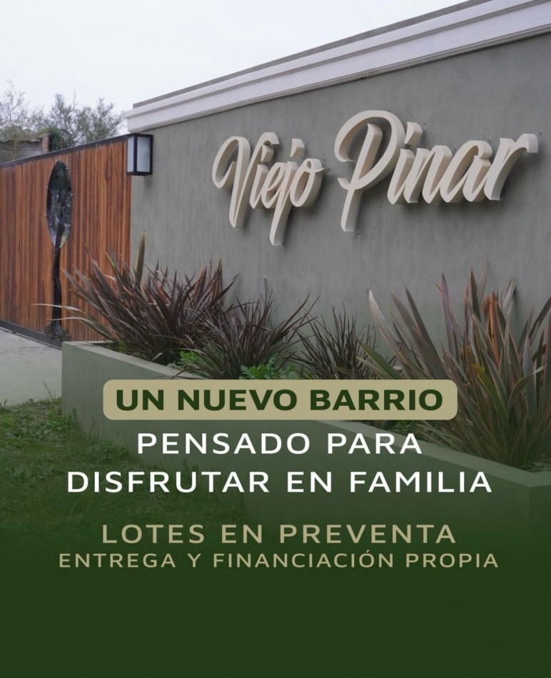 VENTA DE LOTES EN BARRIO PRIVADO EN SIERRAS DE LOS PADRES