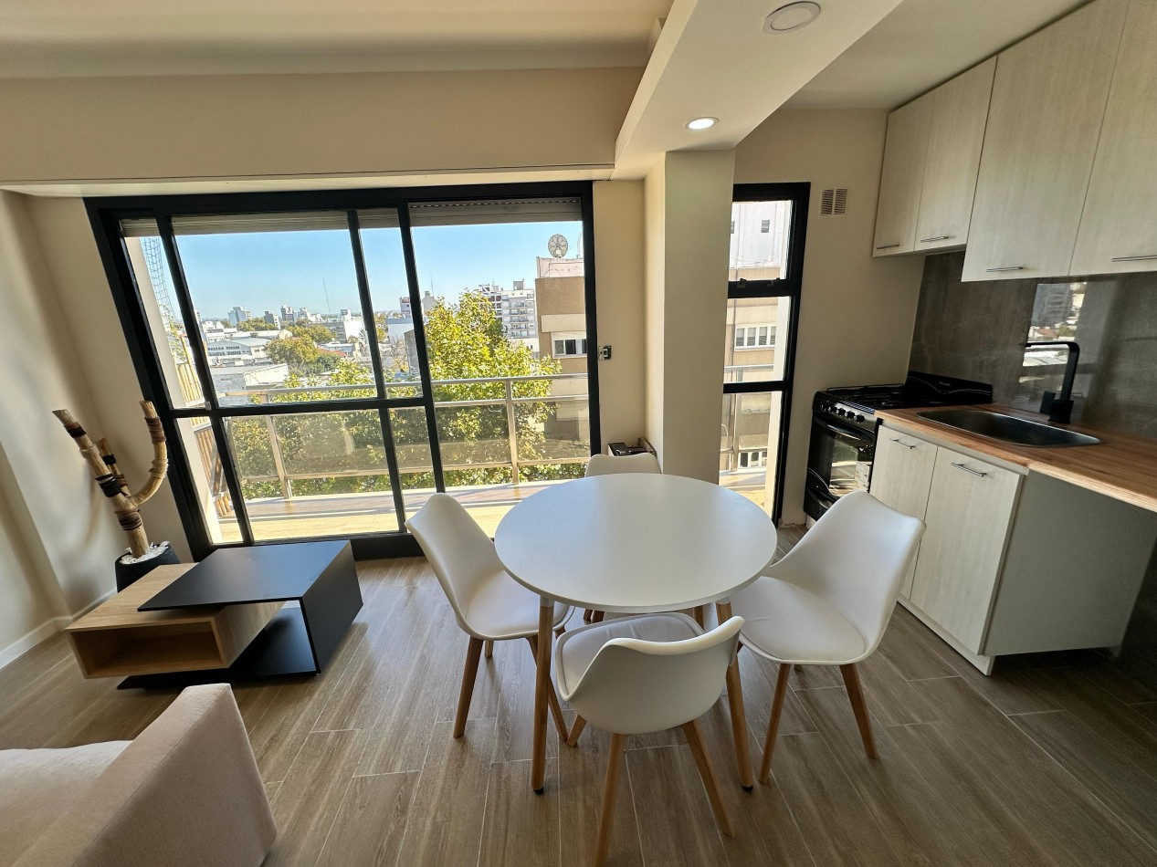 VENTA MONOAMBIENTE CON BALCON CORRIDO