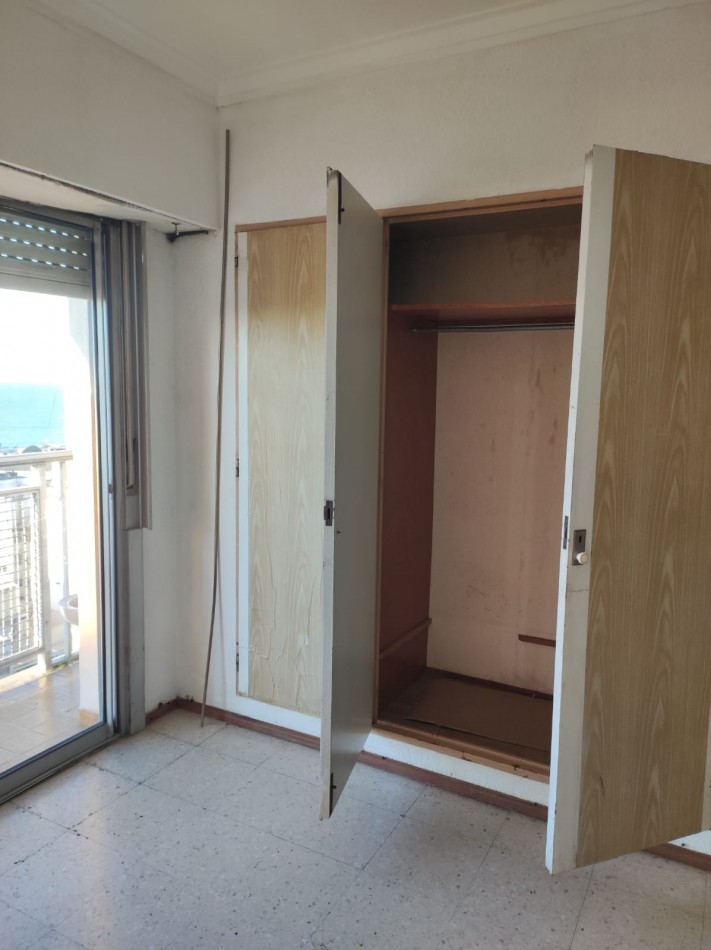 ALQUILER MONOAMBIENTE CON VISTA PARCIAL AL MAR