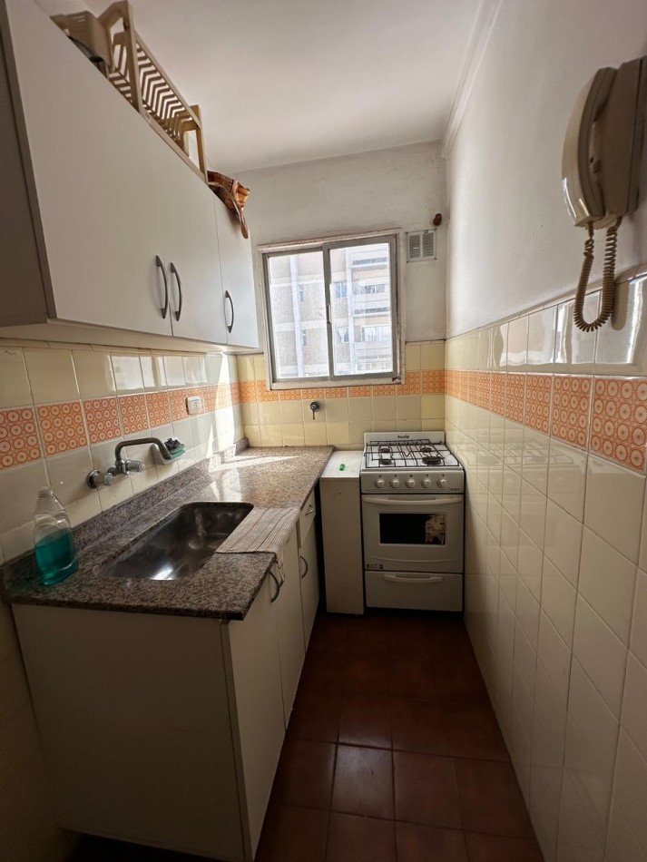 DEPARTAMENTO 2 AMBIENTES CON BALCON CONTRA FRENTE