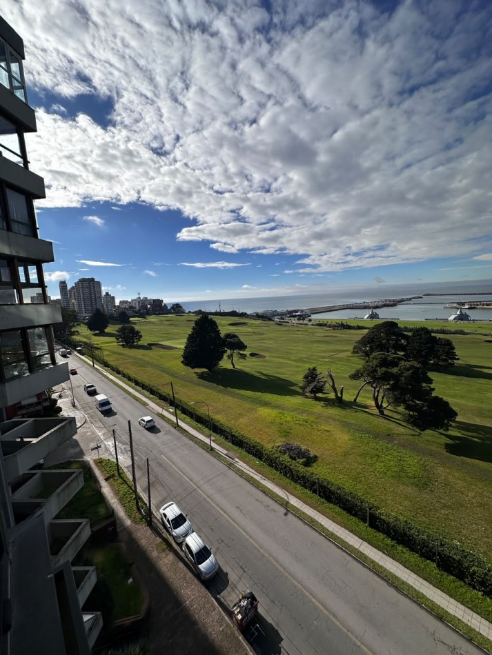 VENTA DEPARTAMENTO 2 AMBIENTES CON COCHERA,BAULERA Y VISTA AL MAR